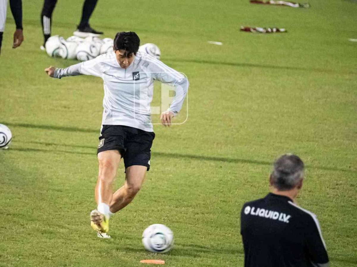 LAFC entrenó: Son Heung-Min y Lloris se divierten en el Morazán; un regreso