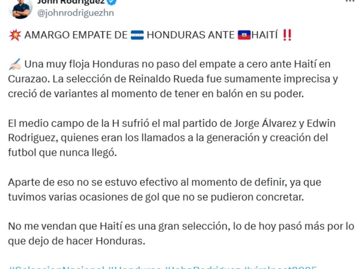 Portero de la Liga se molesta y mofa internacional tras juego de Honduras