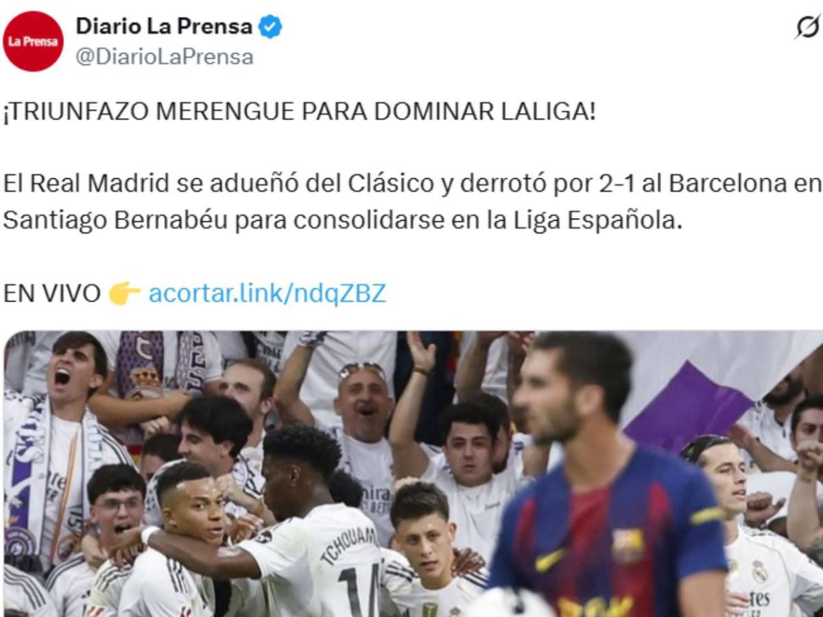 Real Madrid se burla; hondureña causa revuelo, dos señalados y Cristóbal Soria sorprende
