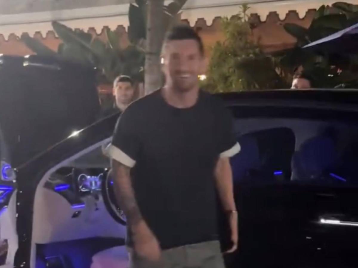 Messi salió a cenar con Antonela Roccuzzo y ocurrió lo impensado en Miami