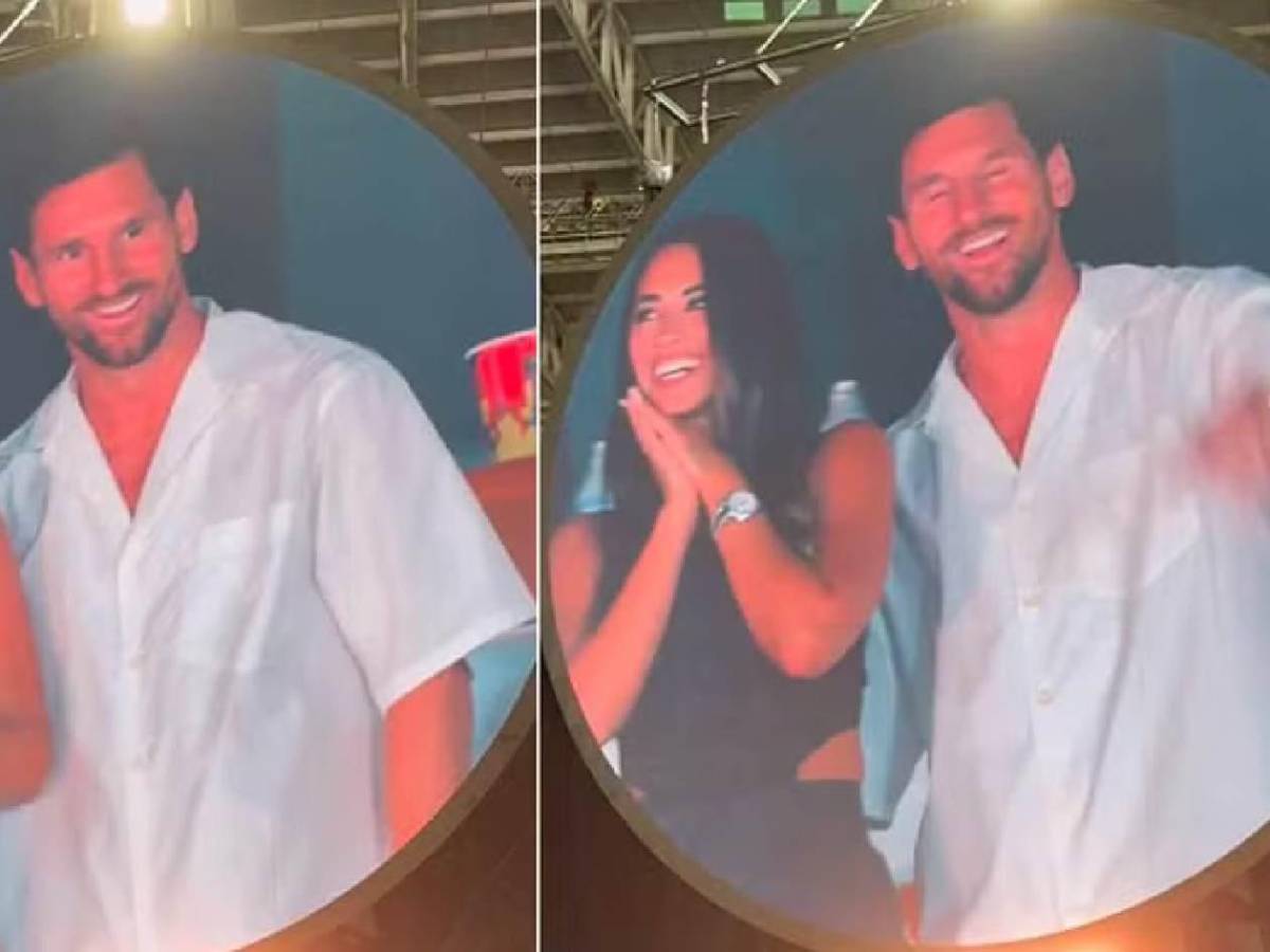 Messi y Antonela en concierto de Coldplay: Así fueron sorprendidos por la 'kiss cam'