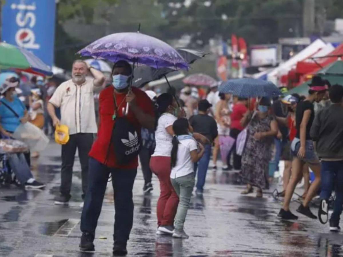 ¡No olvide el paraguas! Copeco pronostica lluvias para esta tarde en San Pedro Sula