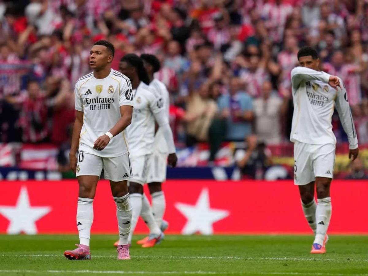 Vinicius con feo gesto, dolor del Real Madrid y llanto de Simeone en triunfo del Atlético