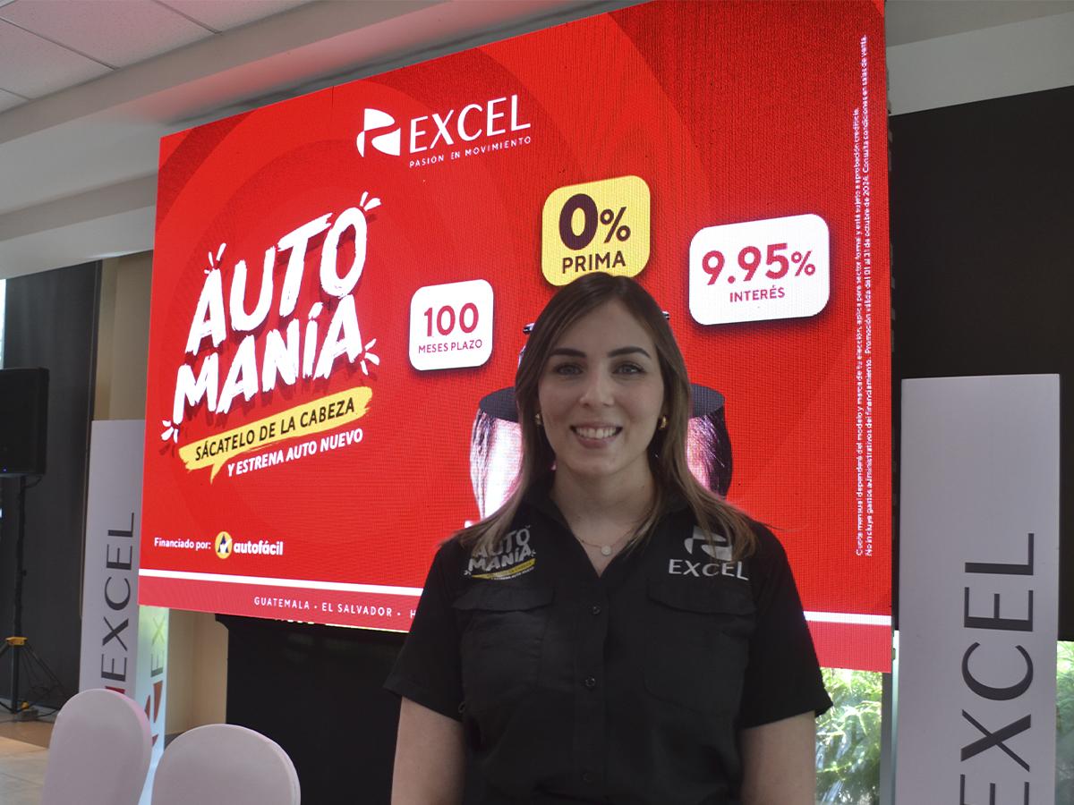 Evelyn Tábora, jefe de marca de Excel.