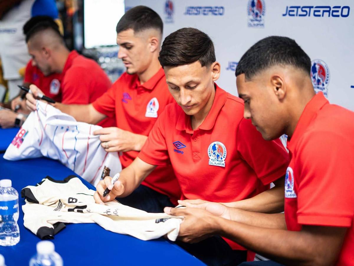 Locura por el Olimpia en San Pedro Sula antes del clásico ante Real España