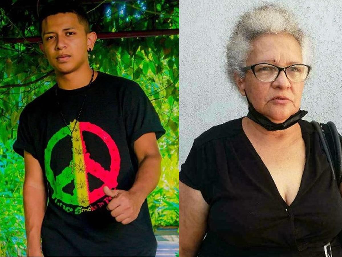 Gemela sintió muerte de su hermano José del Cid en el hospital Mario Rivas