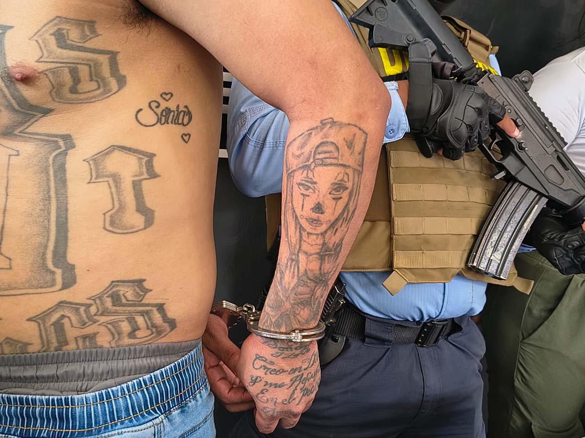 Capturan a cabecilla de la Pandilla 18 alias “Payaso” en Puerto Cortés