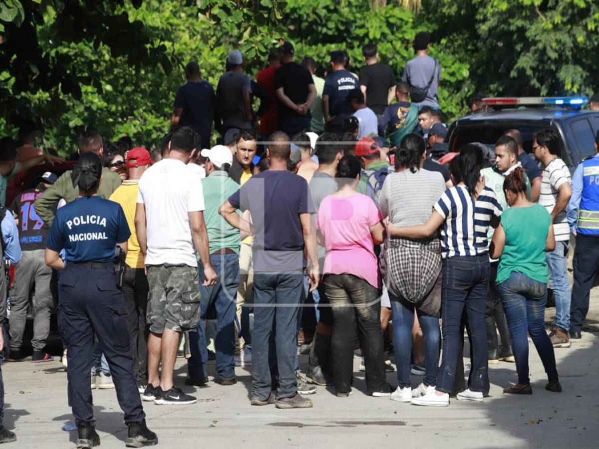 Luto y angustia en San Pedro Sula tras hallazgo de policía héroe; continúa la búsqueda del menor