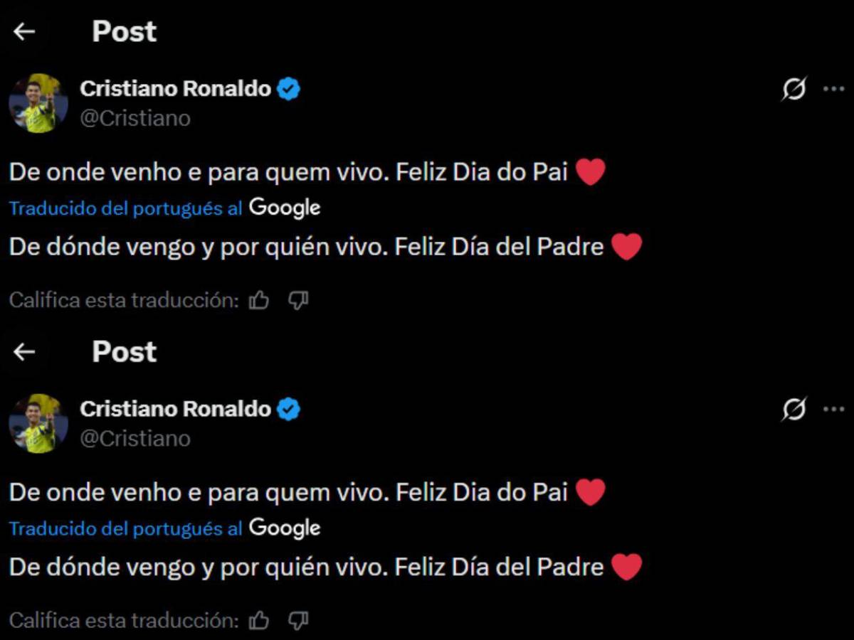 ¿Quién es el 'desconocido' padre de Cristiano Ronaldo? La viral foto que conmueve al mundo