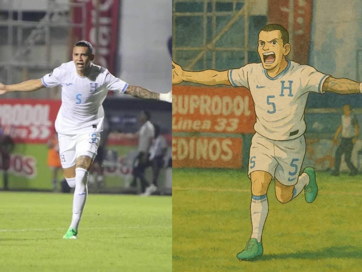 Al estilo Ghibli: la IA transforma a los futbolistas hondureños y así lucen