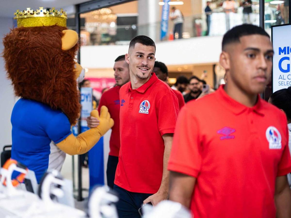 Locura por el Olimpia en San Pedro Sula antes del clásico ante Real España