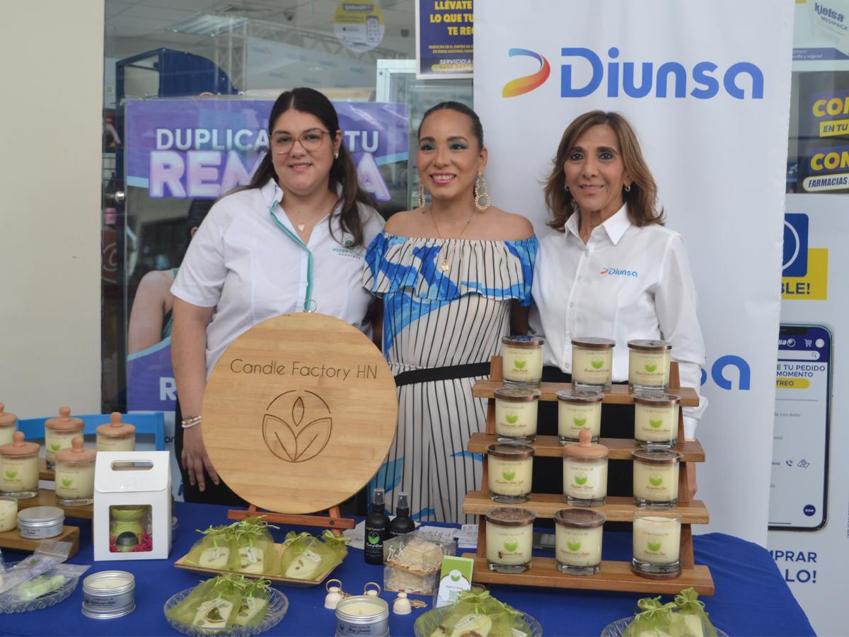 Las emprendedoras de Voces Vitales de Honduras pueden participar en el programa Espacio para Crecer, el cual les permite exponer sus productos de forma gratuita en las tiendas de Diunsa.