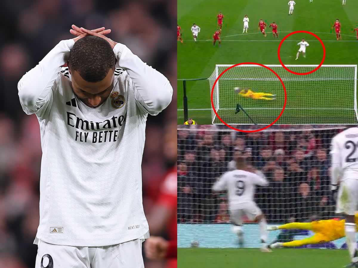 ¡Increíble! Mbappé falla un penal ante Liverpool en la Champions: ¿qué le pasa al francés?