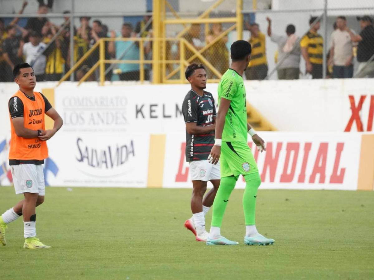 Polémica, festejo del Real España, indignación en Marathón, denuncia de Lavallén