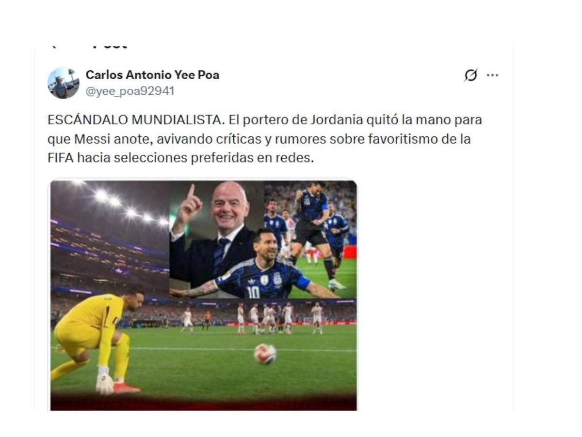 Piden investigación por supuesta ayuda a Messi: Es demasiado descarado