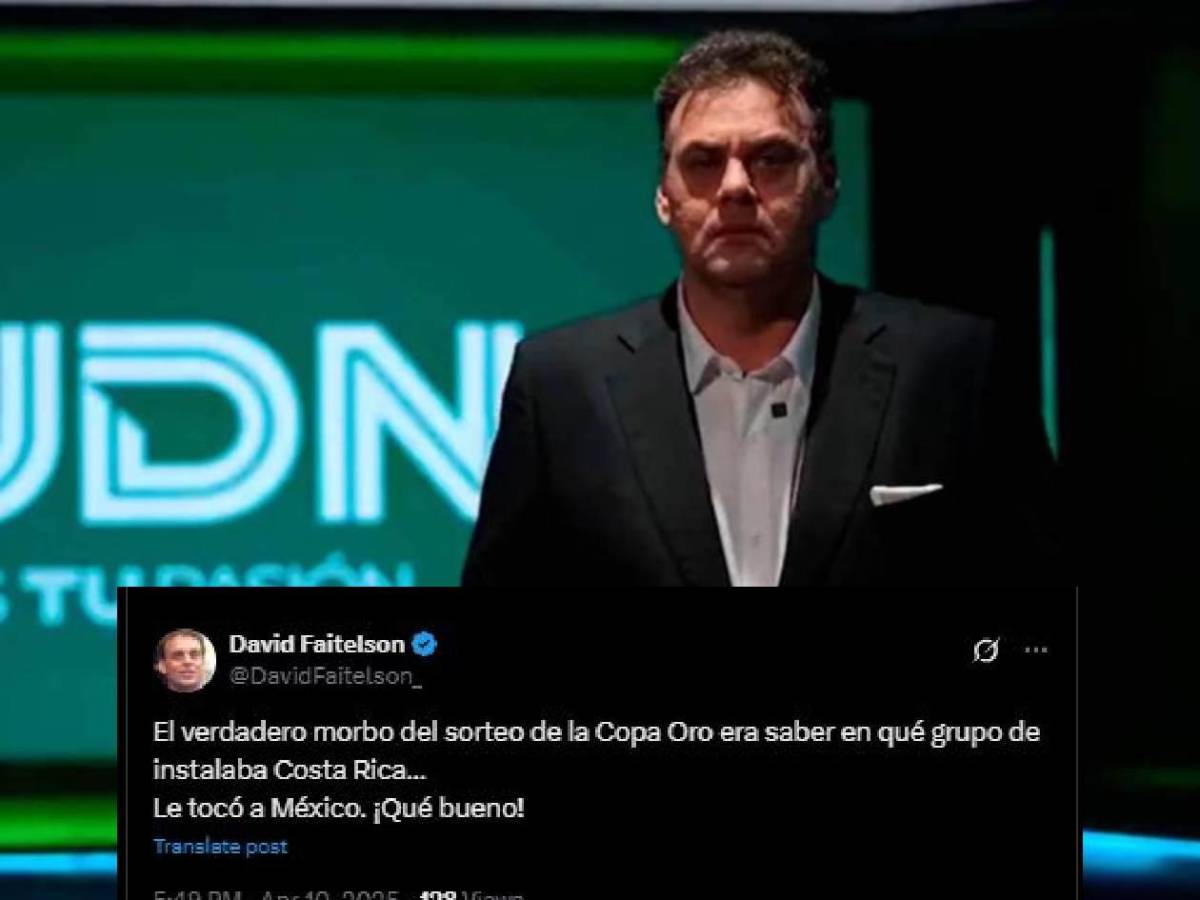 Faitelson sorprende y esto dicen de rivales de Honduras en Copa Oro: aburridón