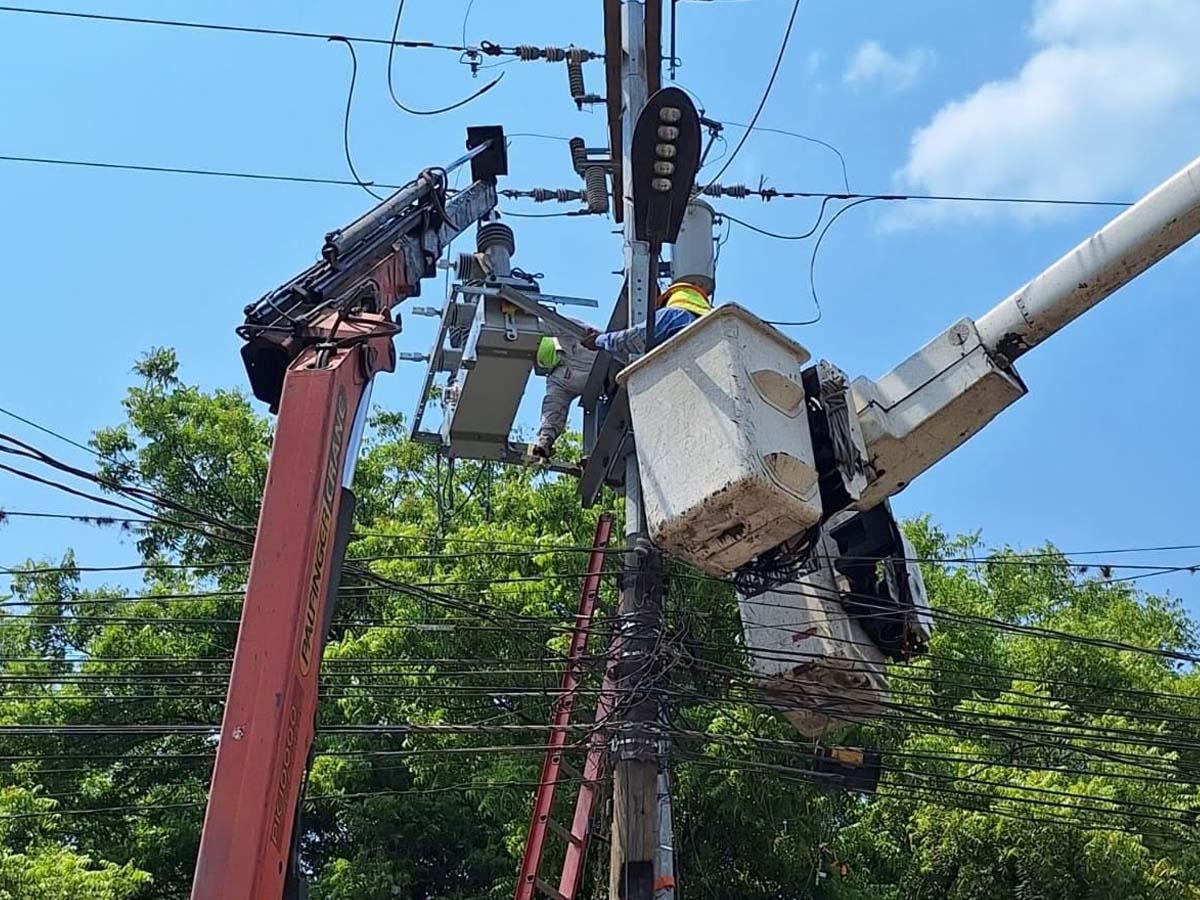 Masivos cortes de energía para este viernes 18 de septiembre en San Pedro Sula y Tegucigalpa