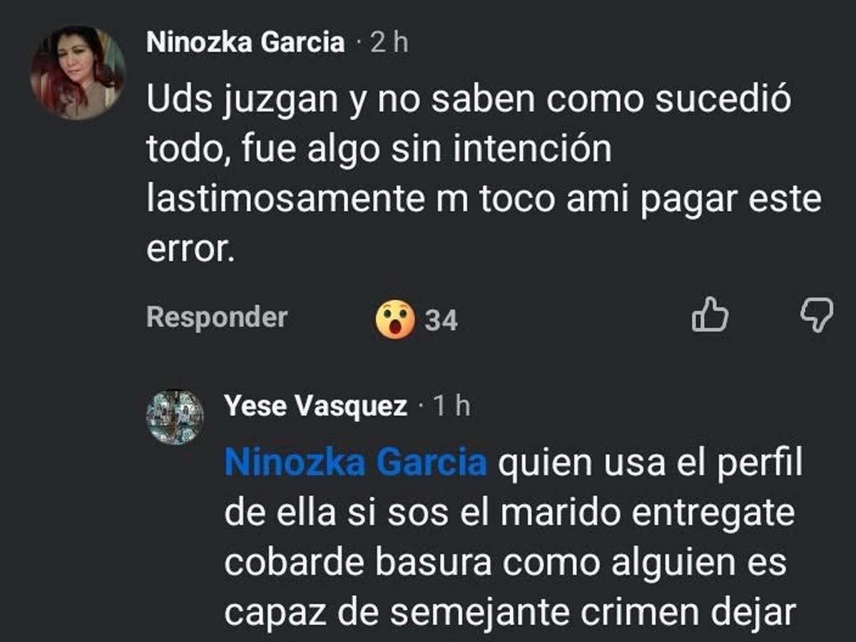 Fue sin intención, se me safó un disparo: sospechoso del crimen de Bianca García postea en Facebook