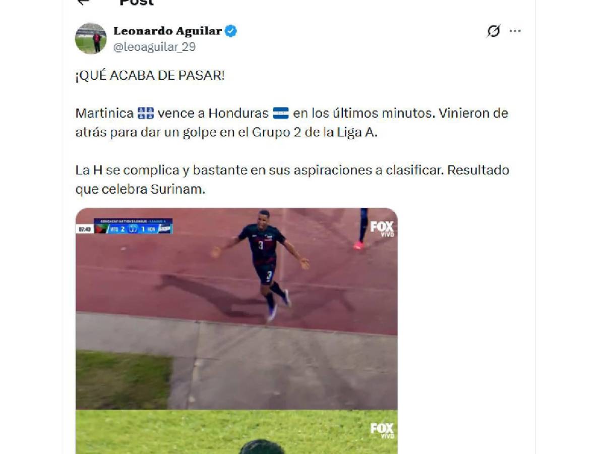 Indignación y asombro por ridículo de Honduras: Señalan a dos culpables