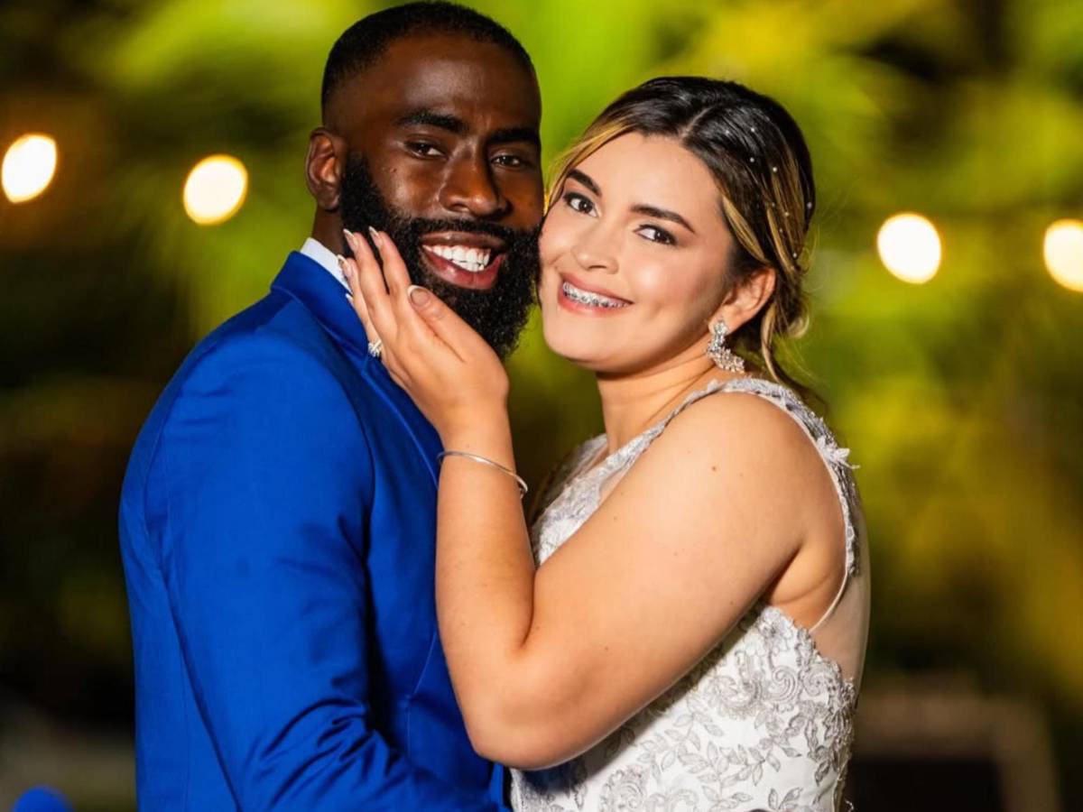 Futbolista colombiano se casó con hondureña: su mensaje desata reacciones