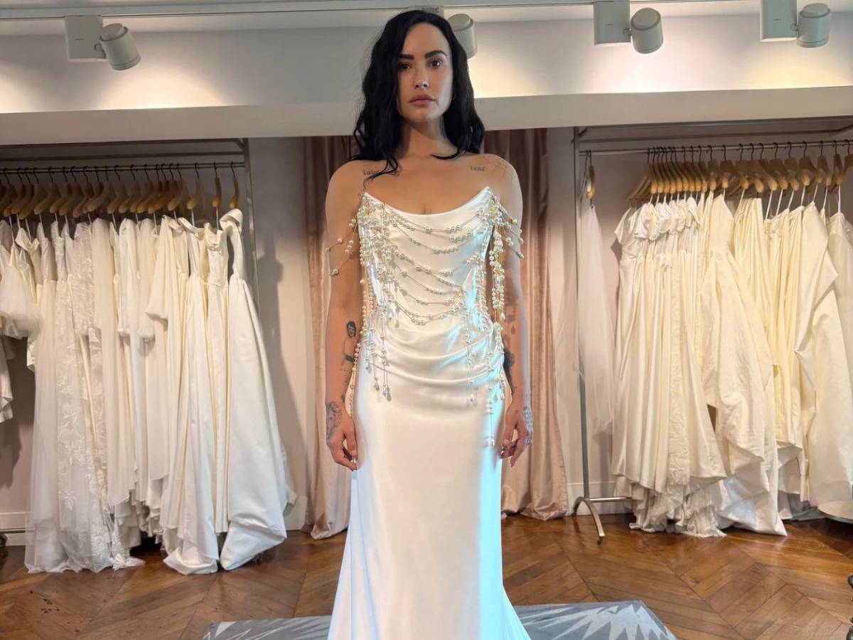 Así fue la romántica boda de Demi Lovato y Jordan Lutes