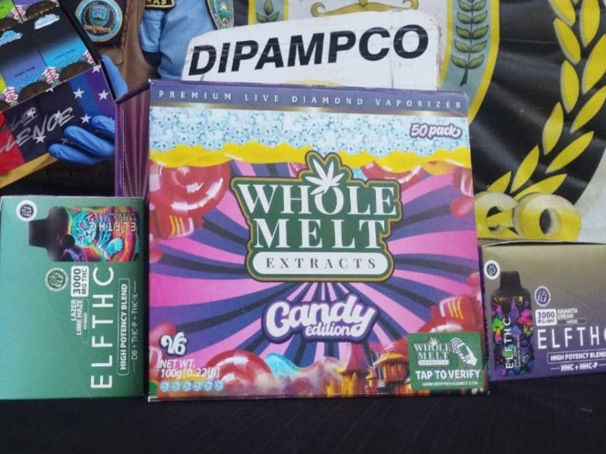 Como confites: Así son las drogas que llegan a centros educativos en Tegucigalpa