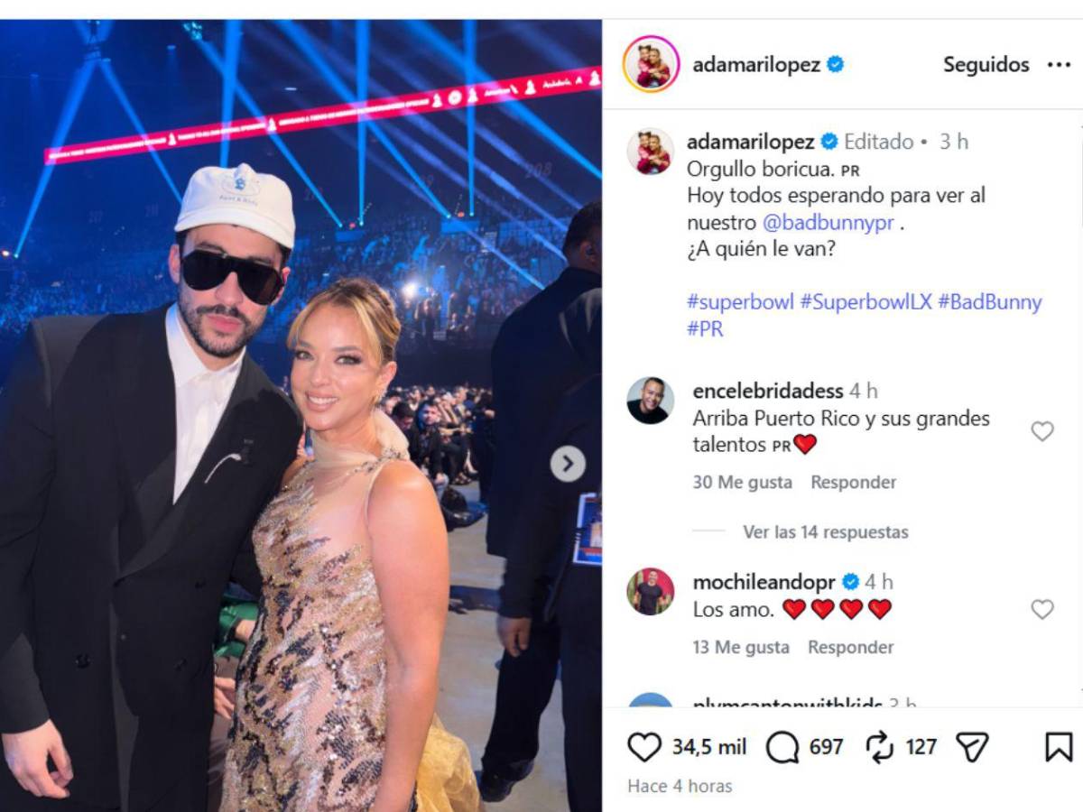 Las grandes estrellas le envían todo su apoyo a Bad Bunny previo al Super Bowl