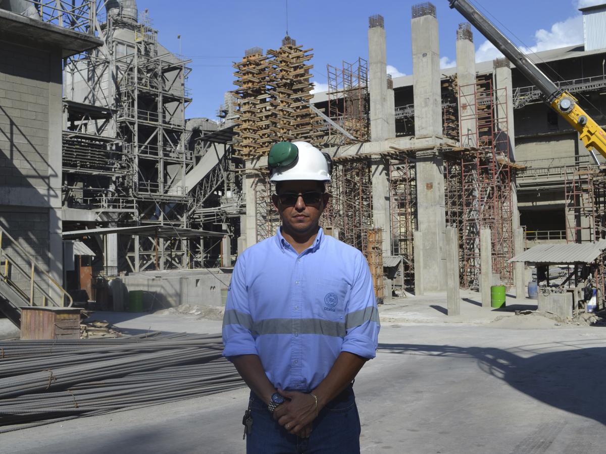 Marlon Ruíz, jefe de proyectos de Cenosa.