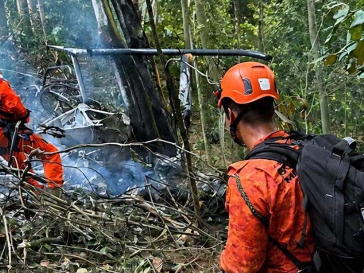 Tiktoker colombiana muere junto a su madre y abuela al estrellarse helicóptero