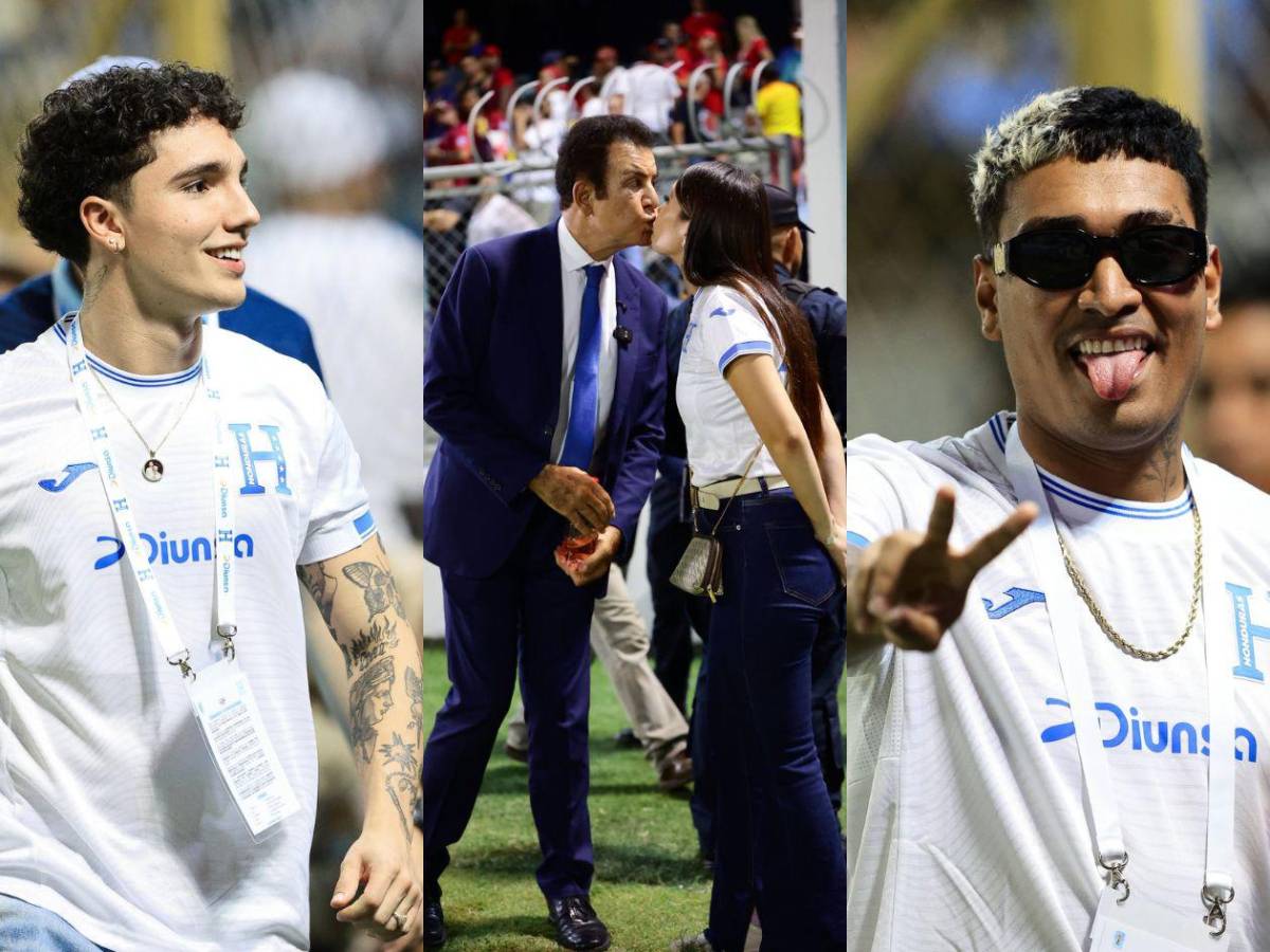 Tiktokers sorprenden, beso a Nasralla y fervor en el Honduras vs Costa Rica