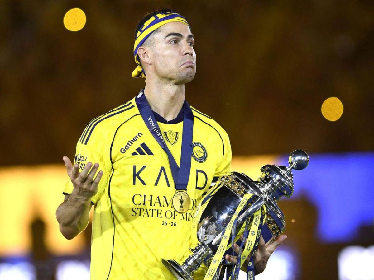 Cristiano campeón con Al Nassr: lágrimas del “Bicho”, imagen viral y celebración