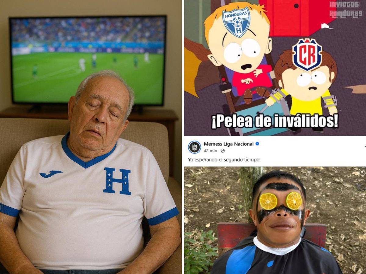 Los divertidos memes que dejó el empate de Honduras frente a Costa Rica