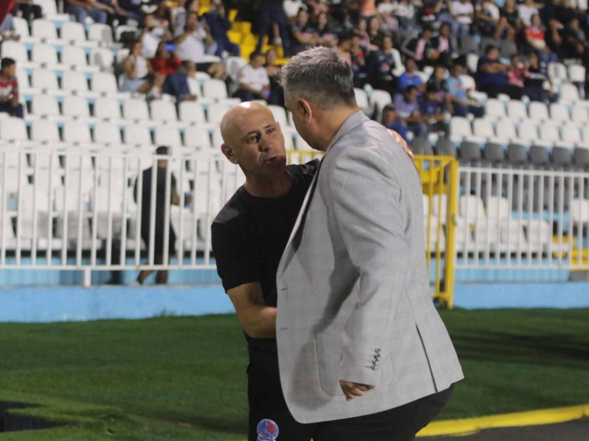 Olimpia amarga a Motagua, bronca y vergonzoso acto de Rodrigo Auzmendi