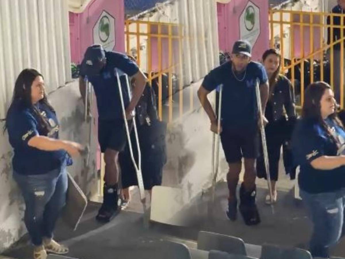 Lágrimas de Serrano, dolor, preocupación en Motagua y salió en ambulancia