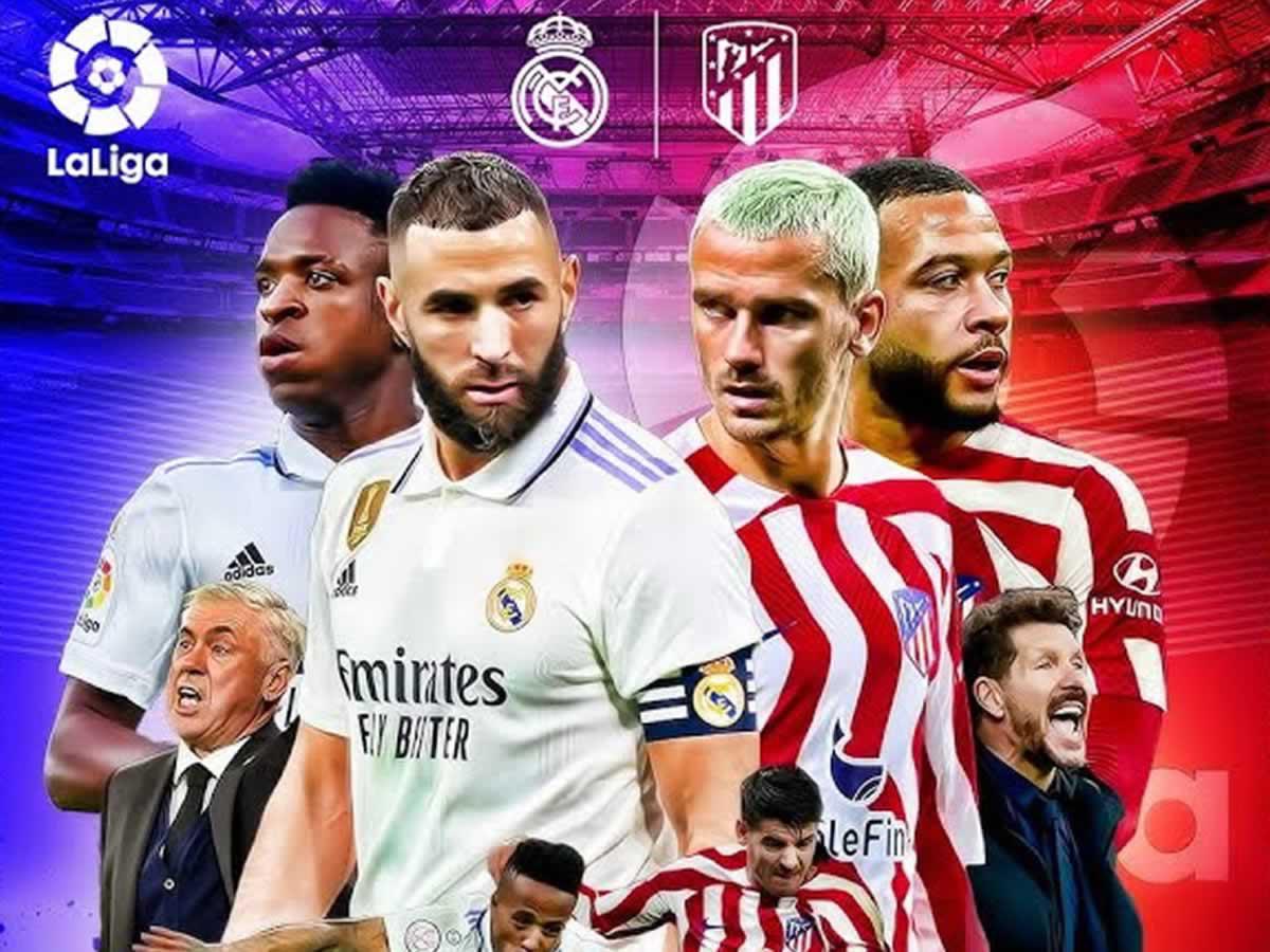 Hora y dónde ver en TV el derbi Real Madrid-Atlético por la Liga