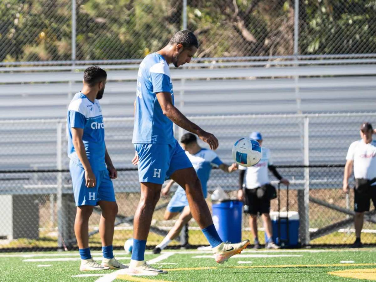 Rueda aparta a tres jugadores: entreno de Honduras antes de viajar a Bermudas