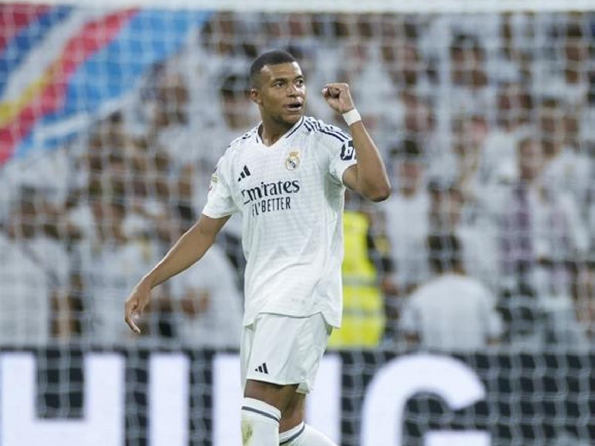 Mbappé<b> </b>se destapó con un doblete en su cuarto partido con el Real Madrid en Liga Española.