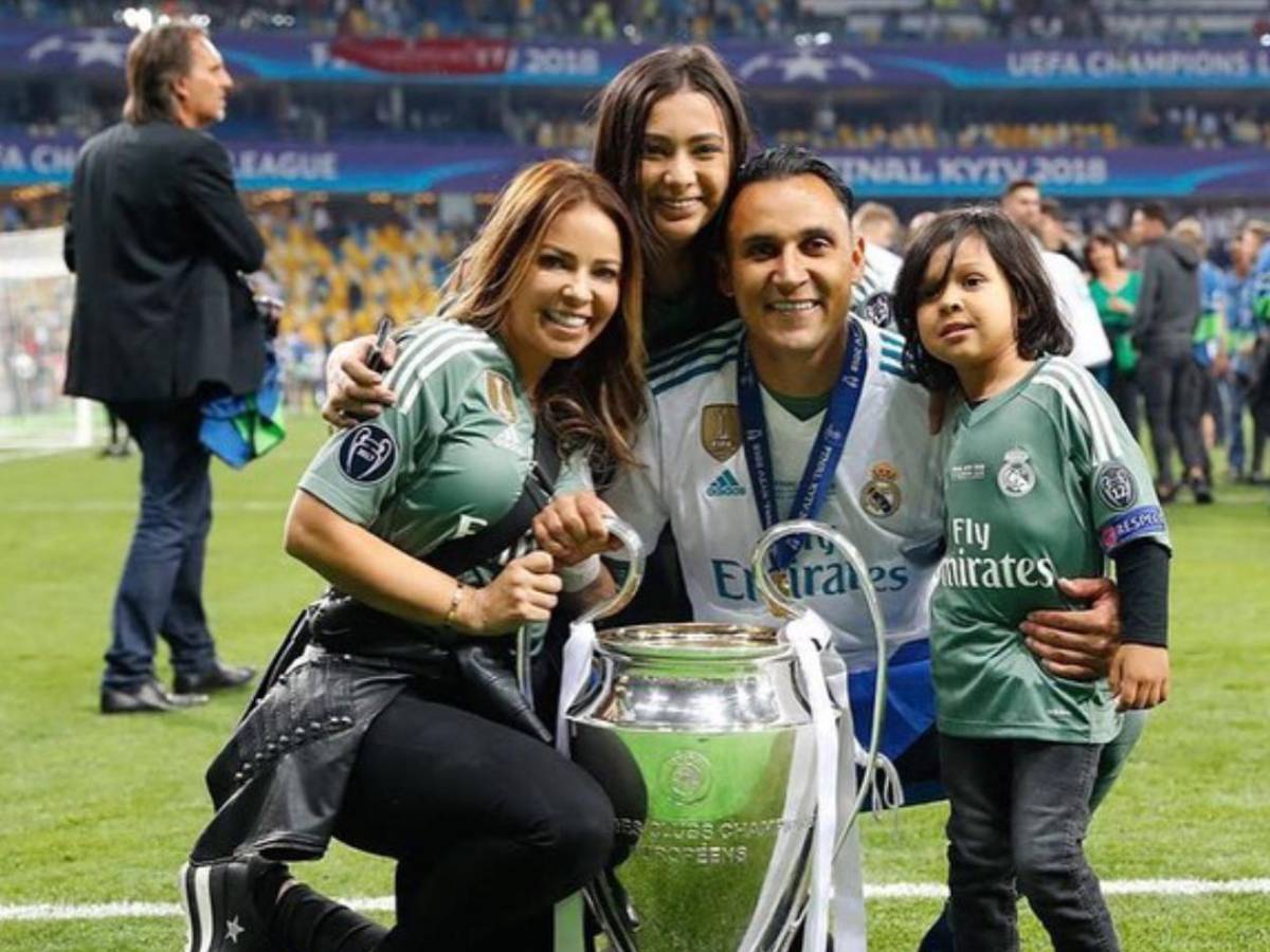 Keylor Navas recibe mensaje de su polémica hijastra: ¿Por qué la atacan en redes?