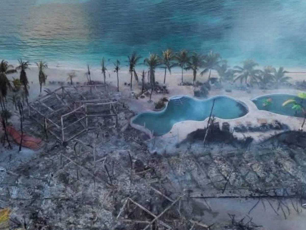 Del paraíso al desastre: El antes y el después del Hotel Fantasy Island de Roatán
