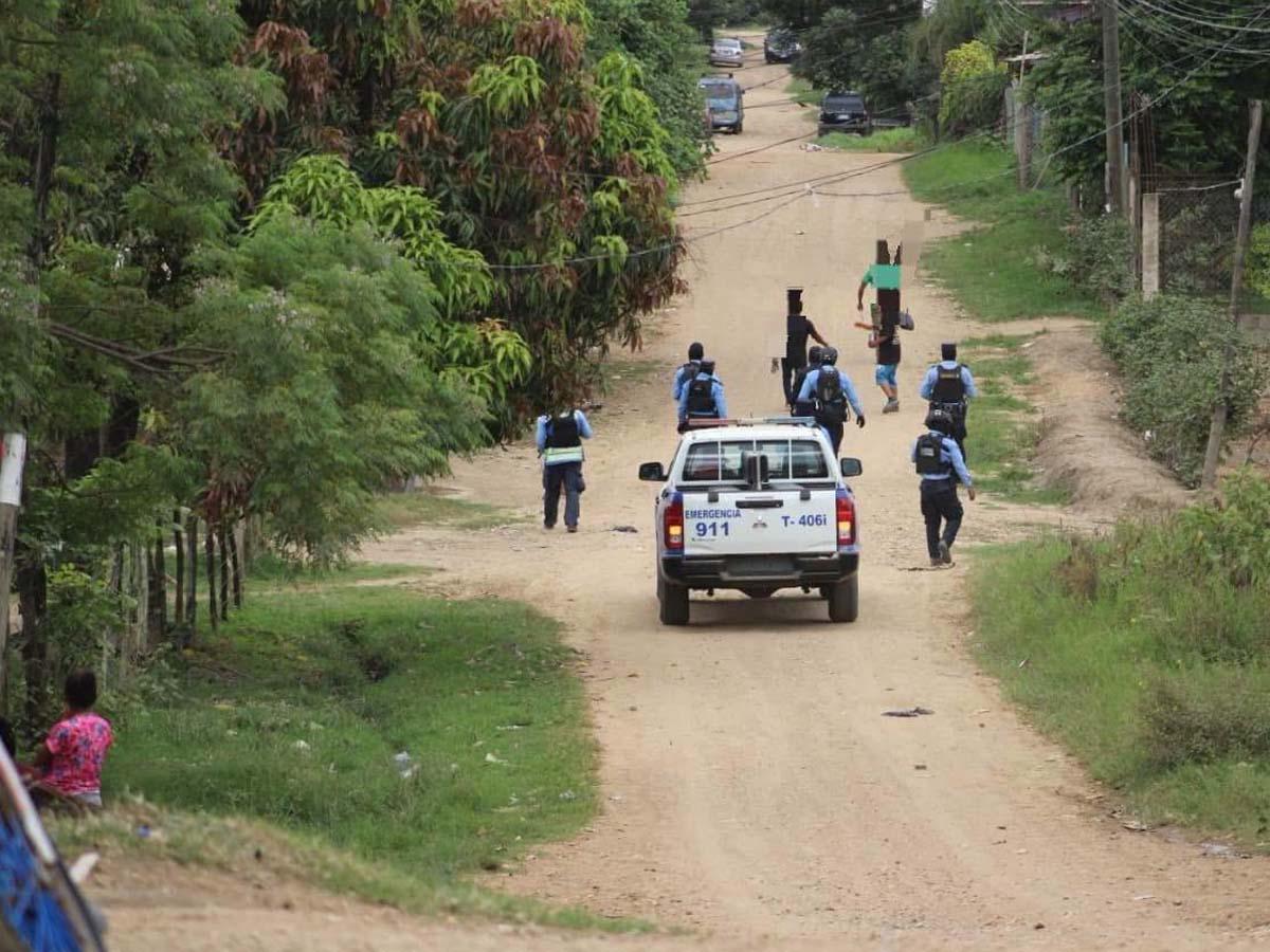 Guaimaca inicia eliminación de grafitis de pandillas tras reformas penales
