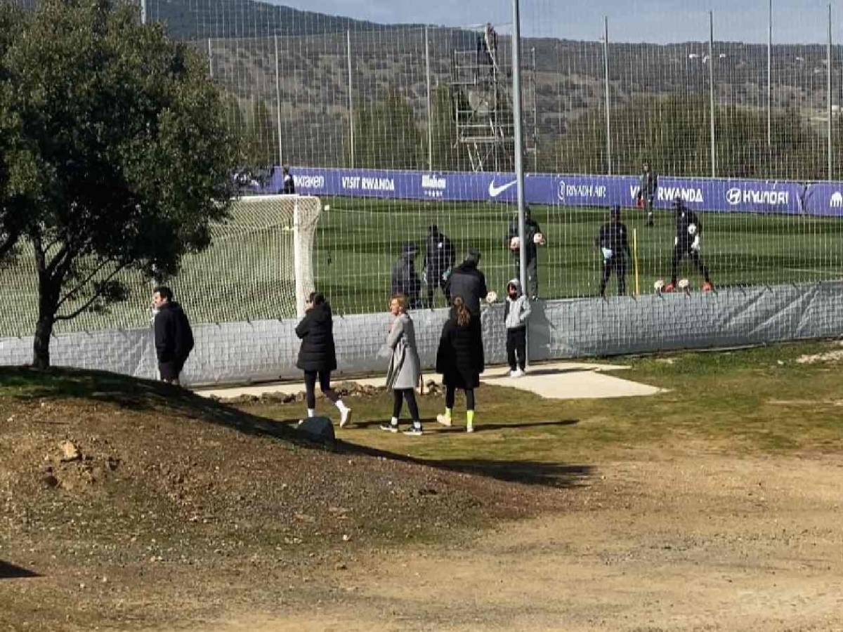 Último entreno de Honduras en sede del Atlético y nuevo look de Palma vs Perú