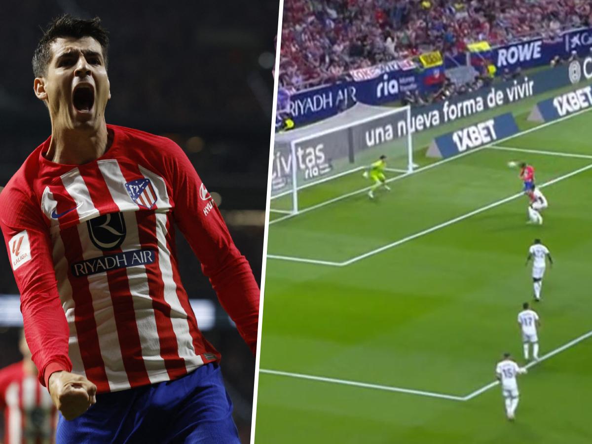 ¡Ley del ex! Así fue el gol de Morata ante Real Madrid