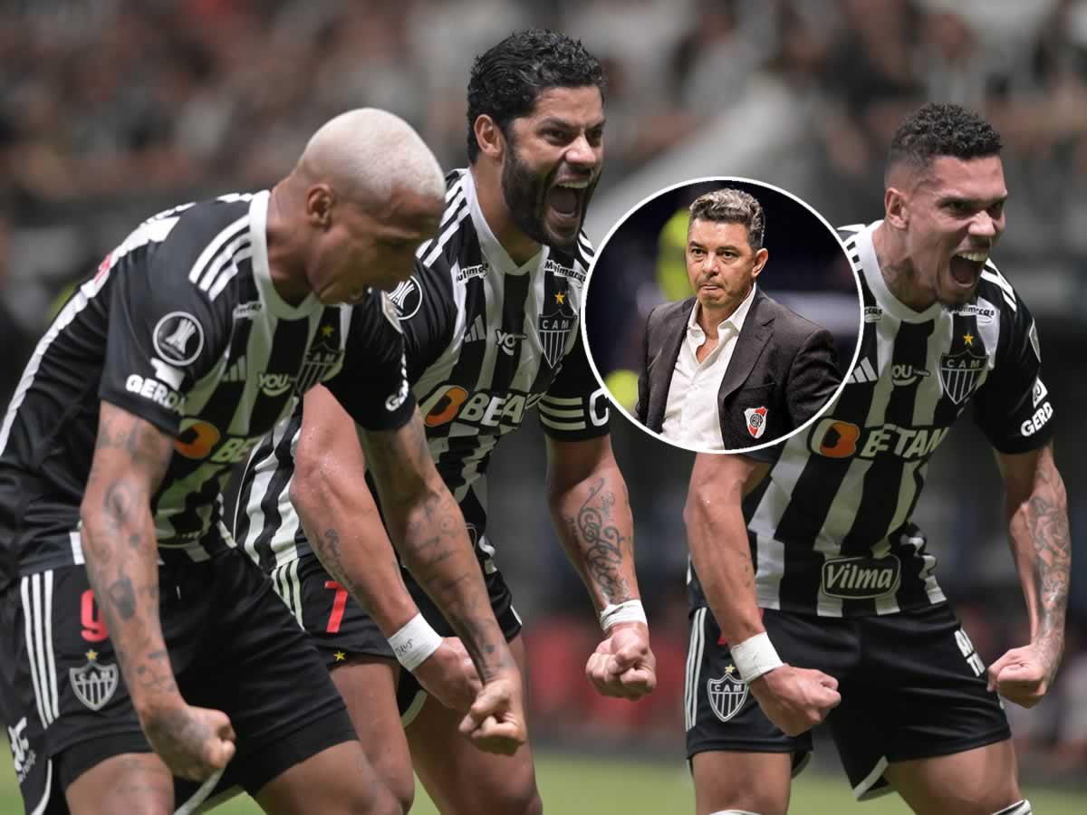 Copa Libertadores: Atlético Mineiro destroza a River Plate y está a un paso de la final