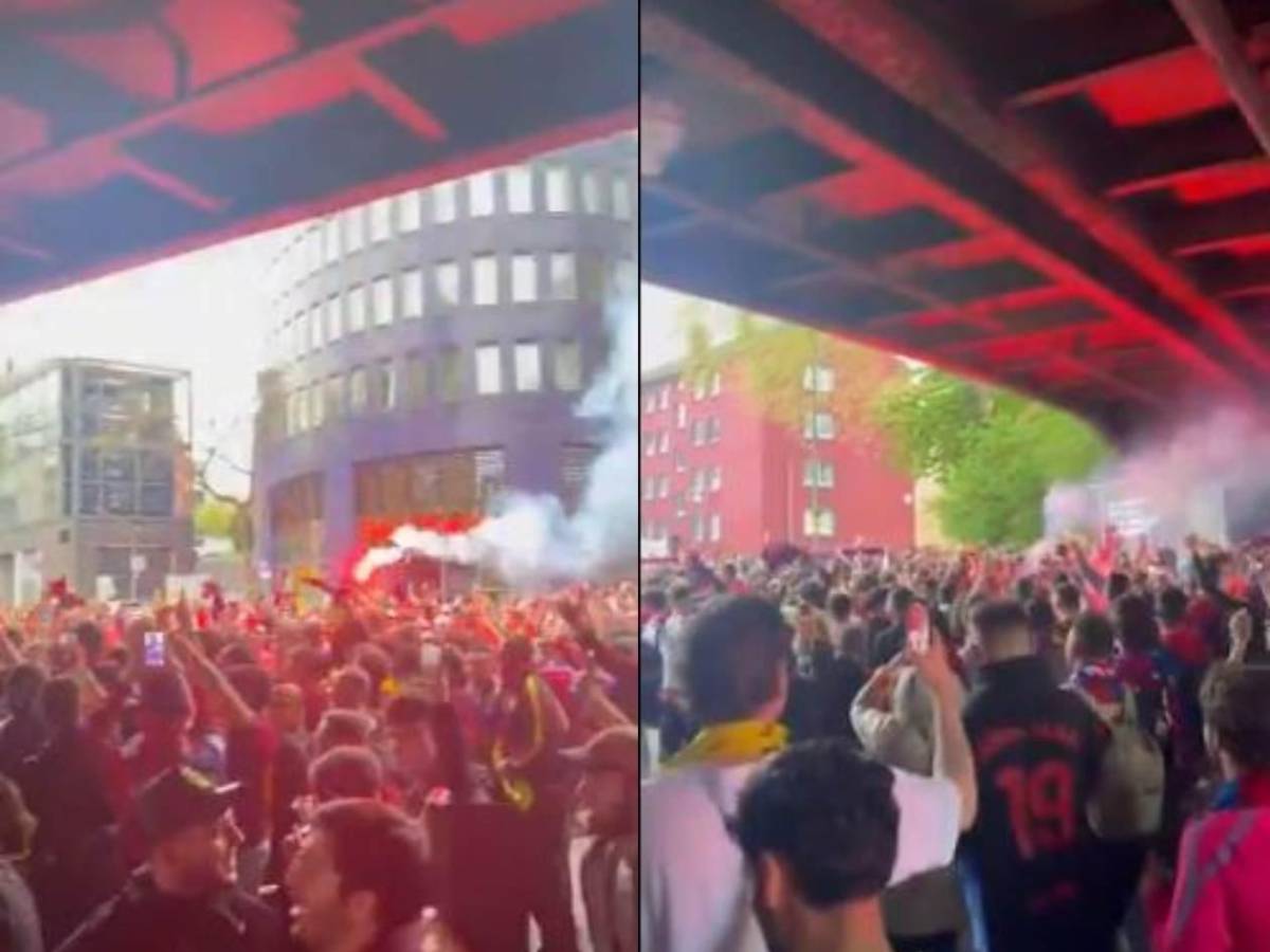 Tensión previo al Barcelona-Real Madrid, lamentables gritos, pelea y detenido