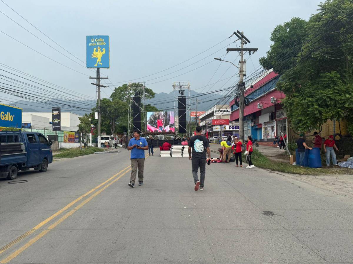 San Pedro Sula previo a la marcha de Libre: ambiente, calles y reacciones