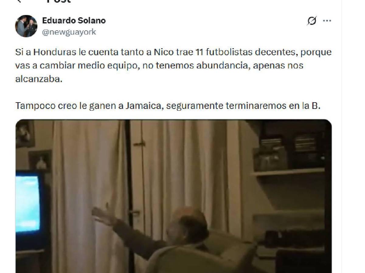 Indignación y asombro por ridículo de Honduras: Señalan a dos culpables