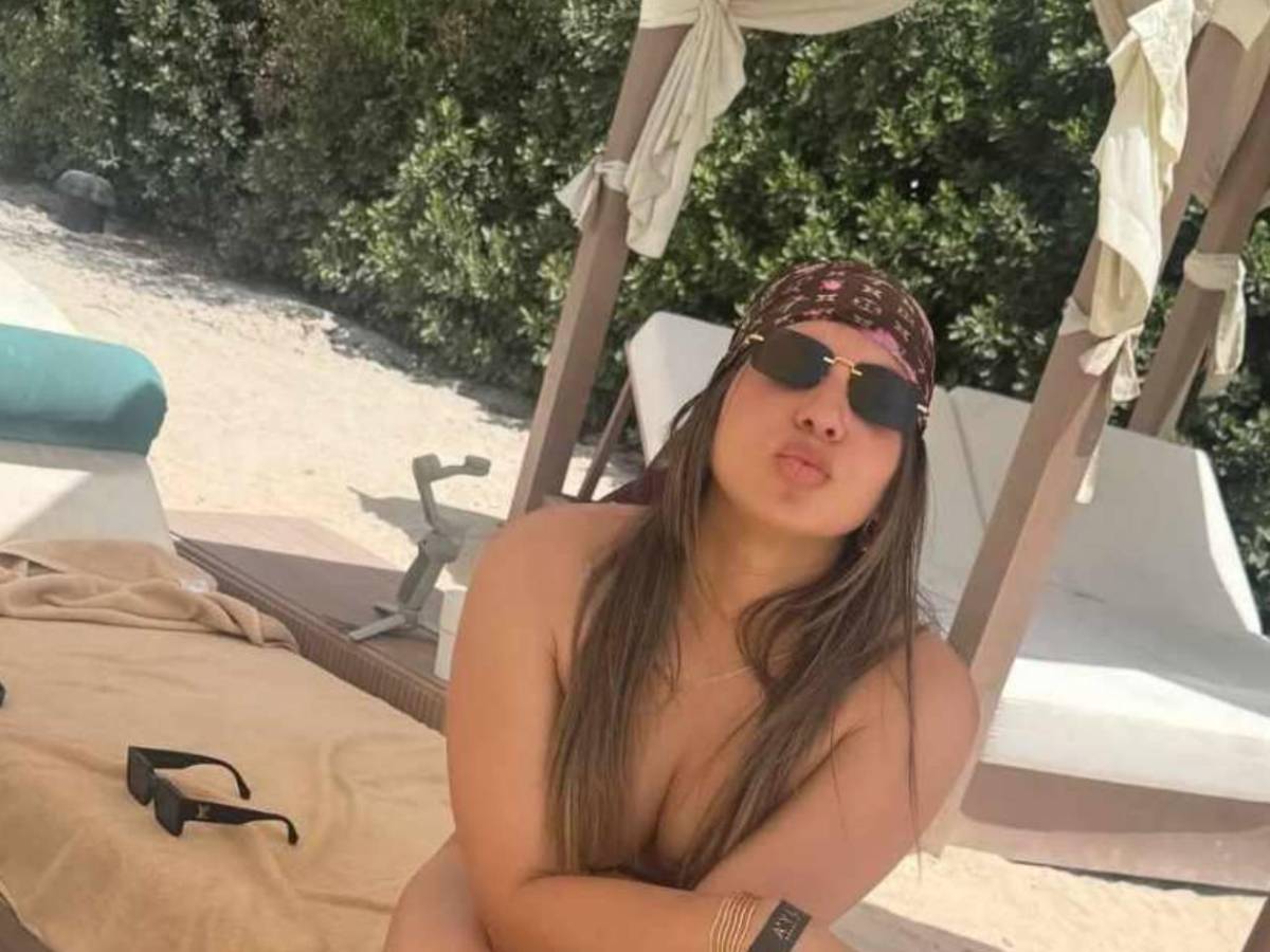 Fotos: Esposa de futbolista hondureño sorprende en Dubái