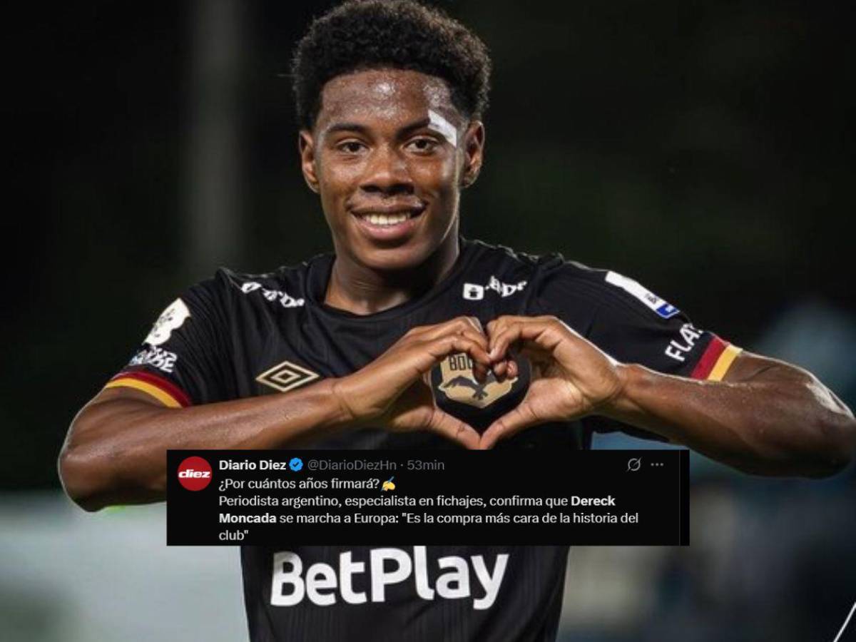 Locura por traspaso de Dereck Moncada a Europa: así reaccionó la prensa