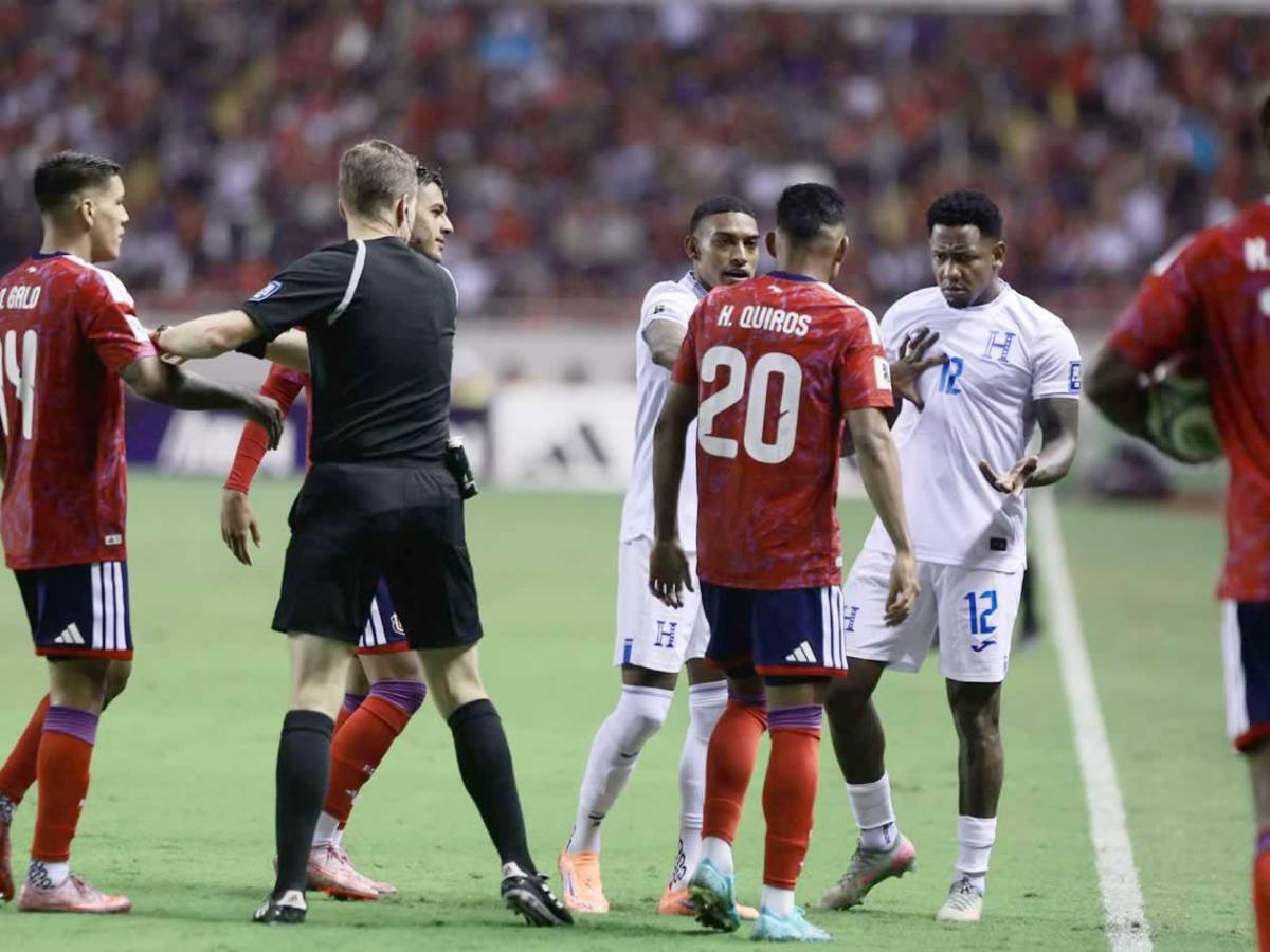 Honduras, afuera del Mundial: decepción, llanto de Rueda y bronca en Costa Rica