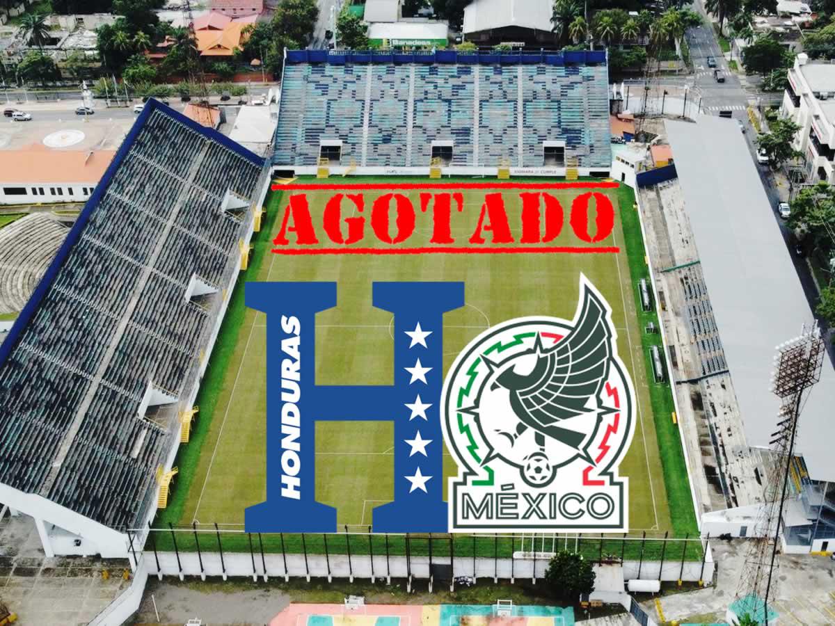 Honduras - México a estadio lleno en el Morazán: se agotaron los boletos en cuestión de horas